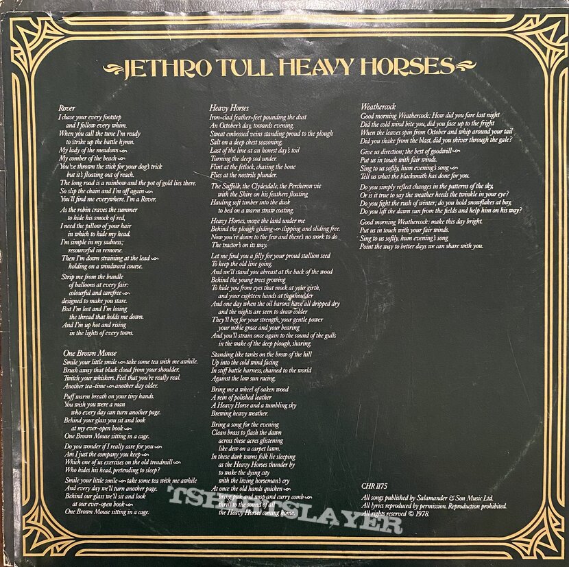 Jethro Tull - Heavy Horses