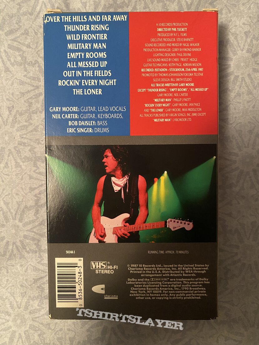 Gary Moore - Wild Frontier Tour: Live at Isstadion Stockholm VHS