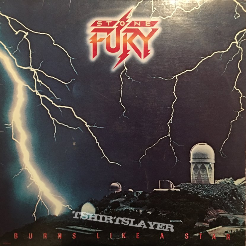 Stone Fury – Burns Like A Star – CD (Album, Reissue), 1995