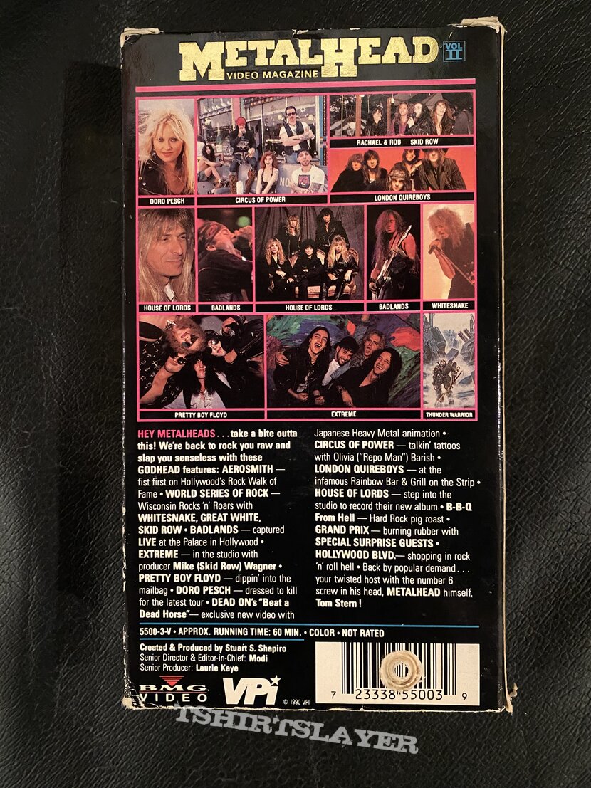 Aerosmith Various Artists - Metalhead Video Magazine Vol. II