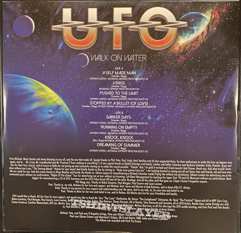 UFO - Walk on Water