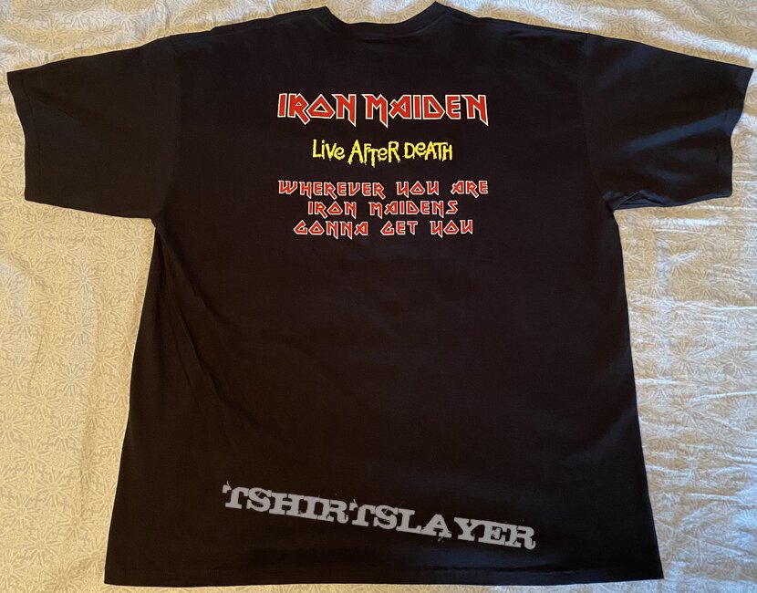 Iron Maiden - Live After Death shirt