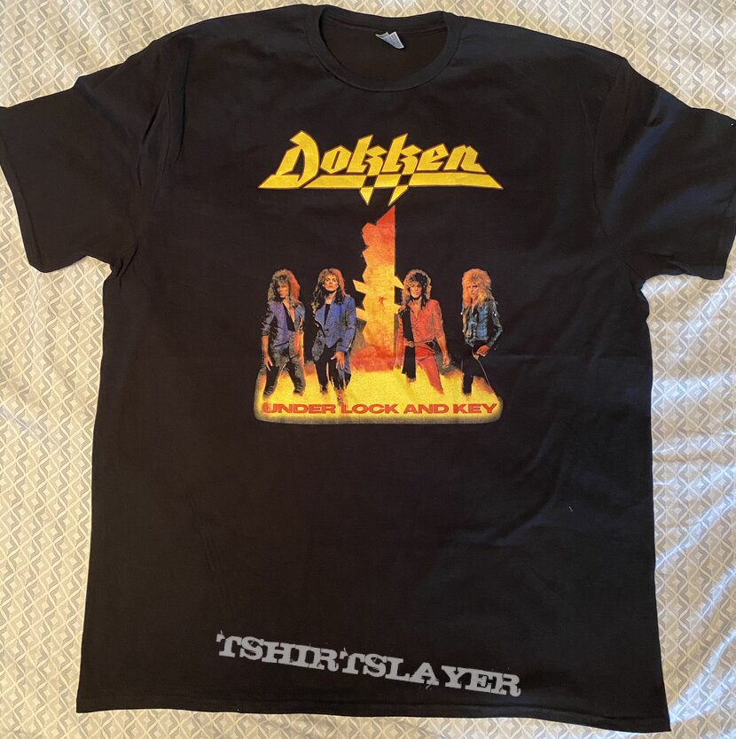 Dokken - Under Lock and Key shirt | TShirtSlayer TShirt and ...