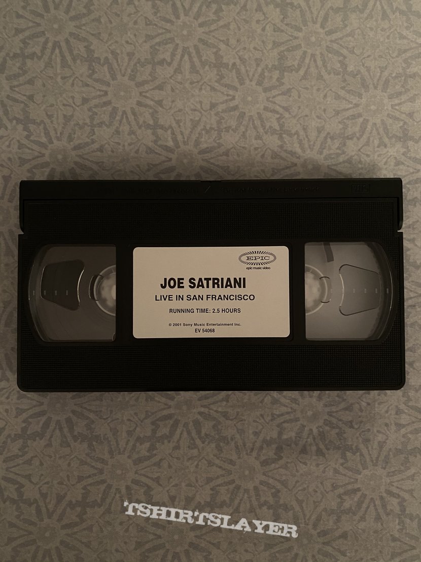 Joe Satriani - Live in San Francisco VHS