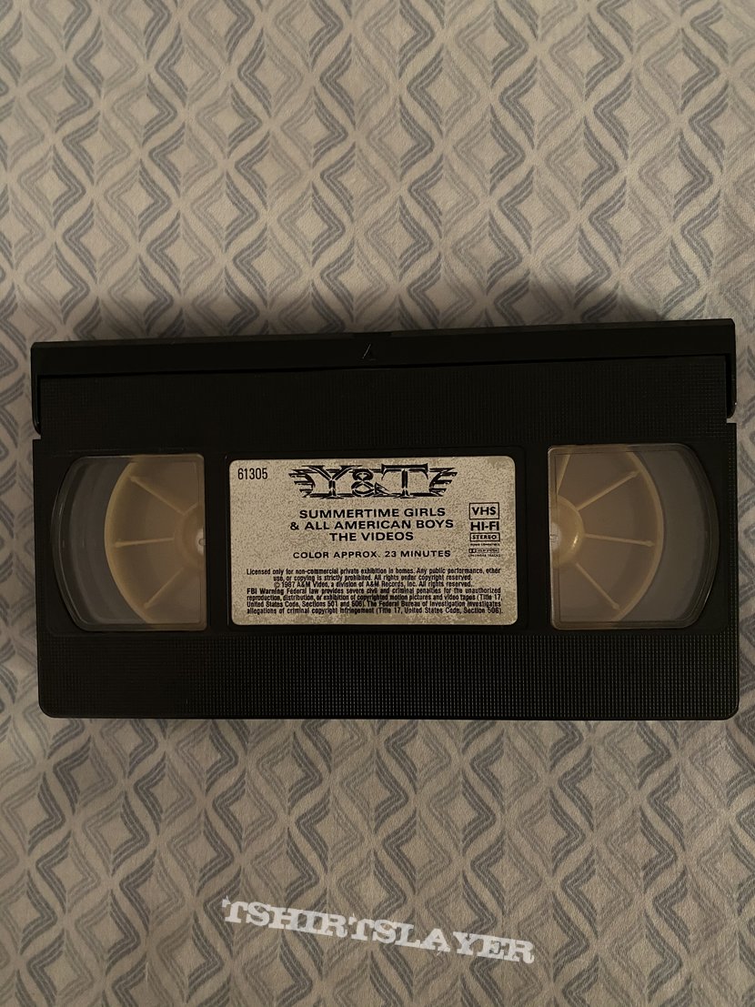 Y&amp;T - Summertime Girls &amp; All American Boys VHS