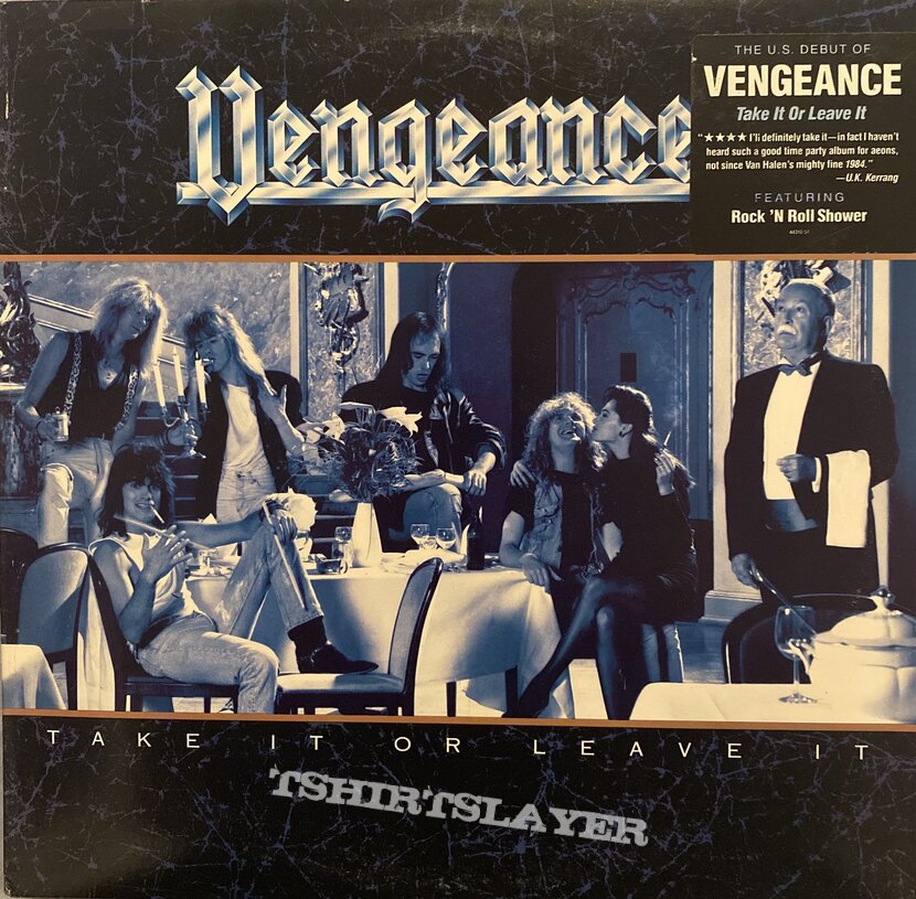 Vengeance - Take It or Leave It (Promo Copy)