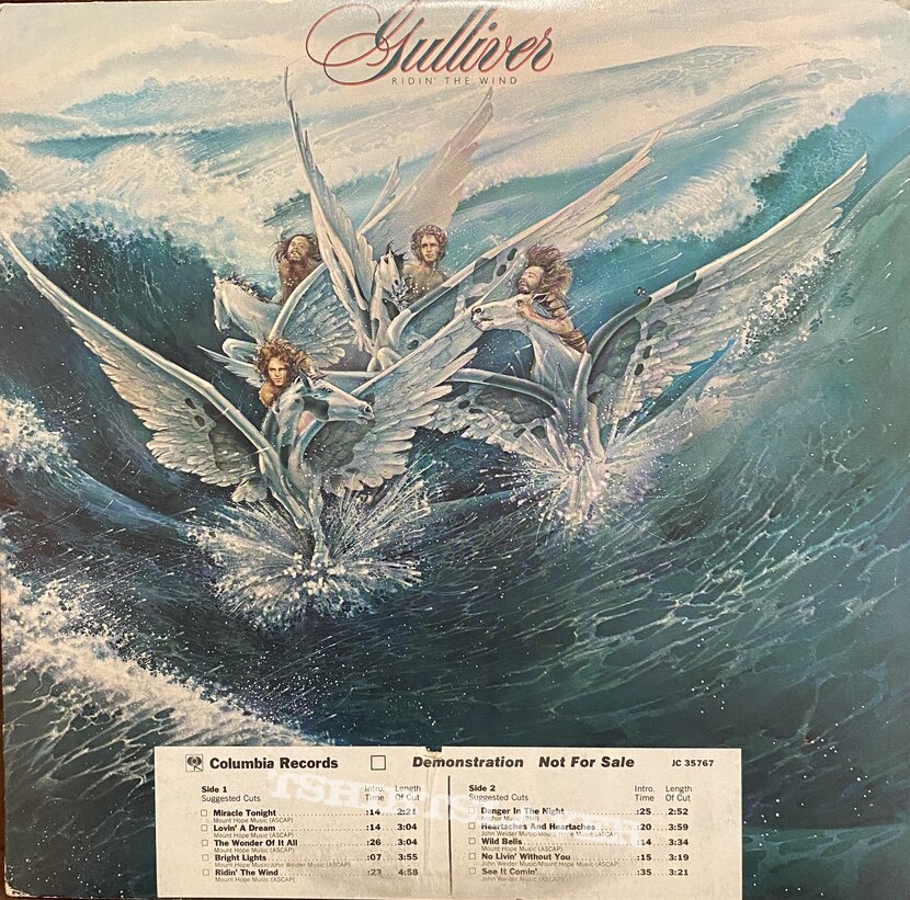 Gulliver - Ridin’ the Wind (Promo Copy)