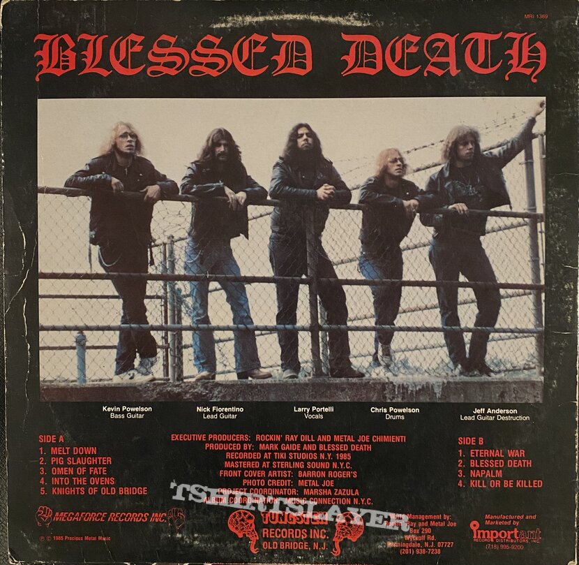 Blessed Death - Kill or Be Killed