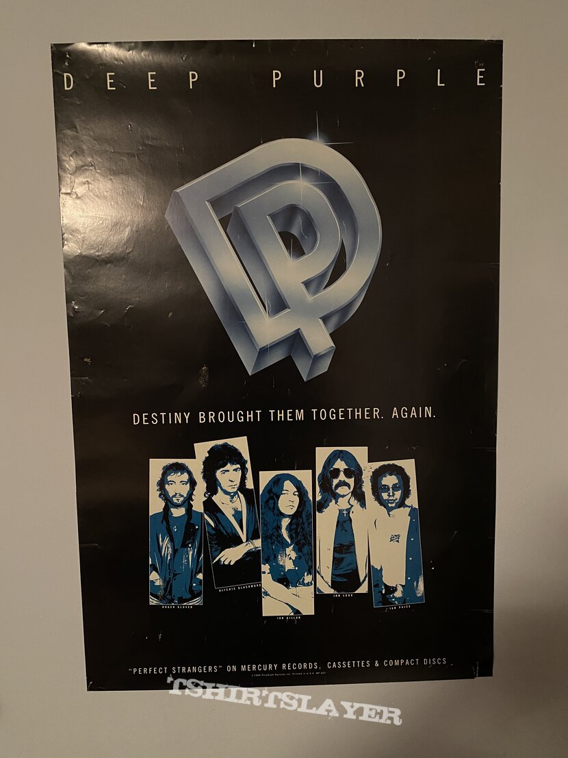 Deep Purple - Perfect Strangers poster