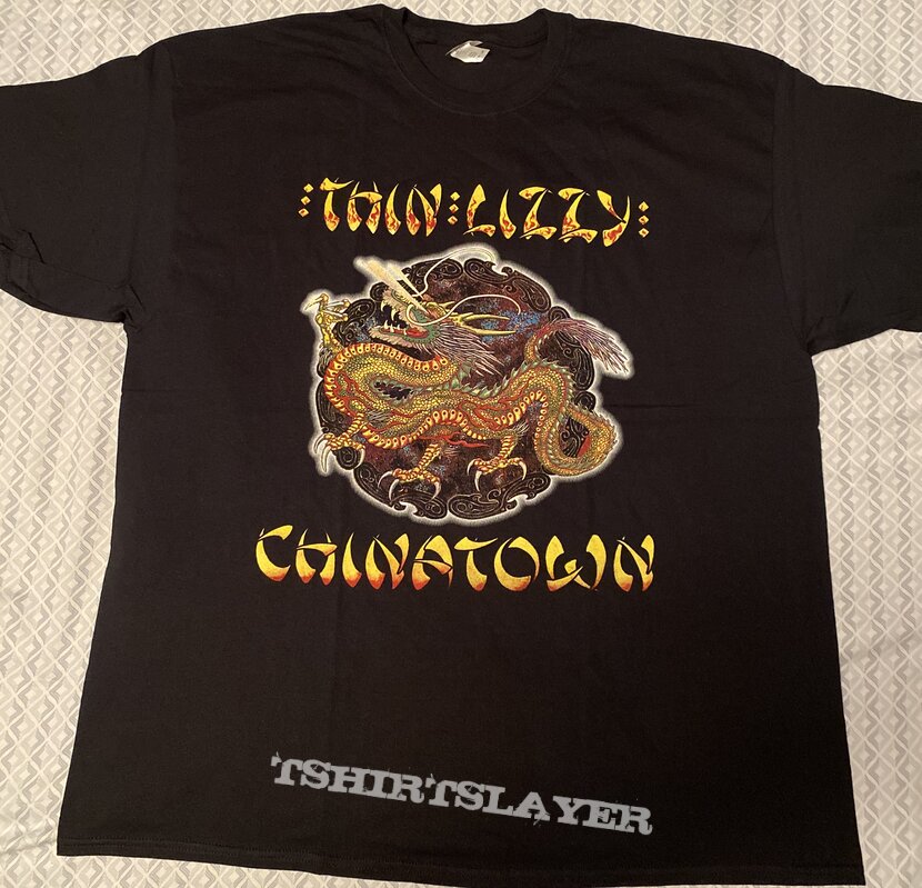 Thin Lizzy - Chinatown shirt | TShirtSlayer TShirt and BattleJacket Gallery