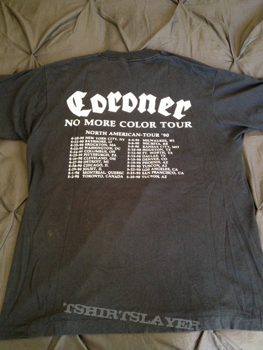 Coroner - No More Color tour &#039;90