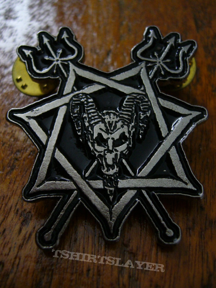 Graveland - metal pin / badge - In the Glare of Burning Churches