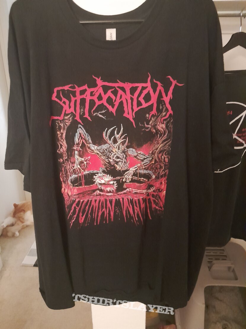 suffocation  human waste shirt