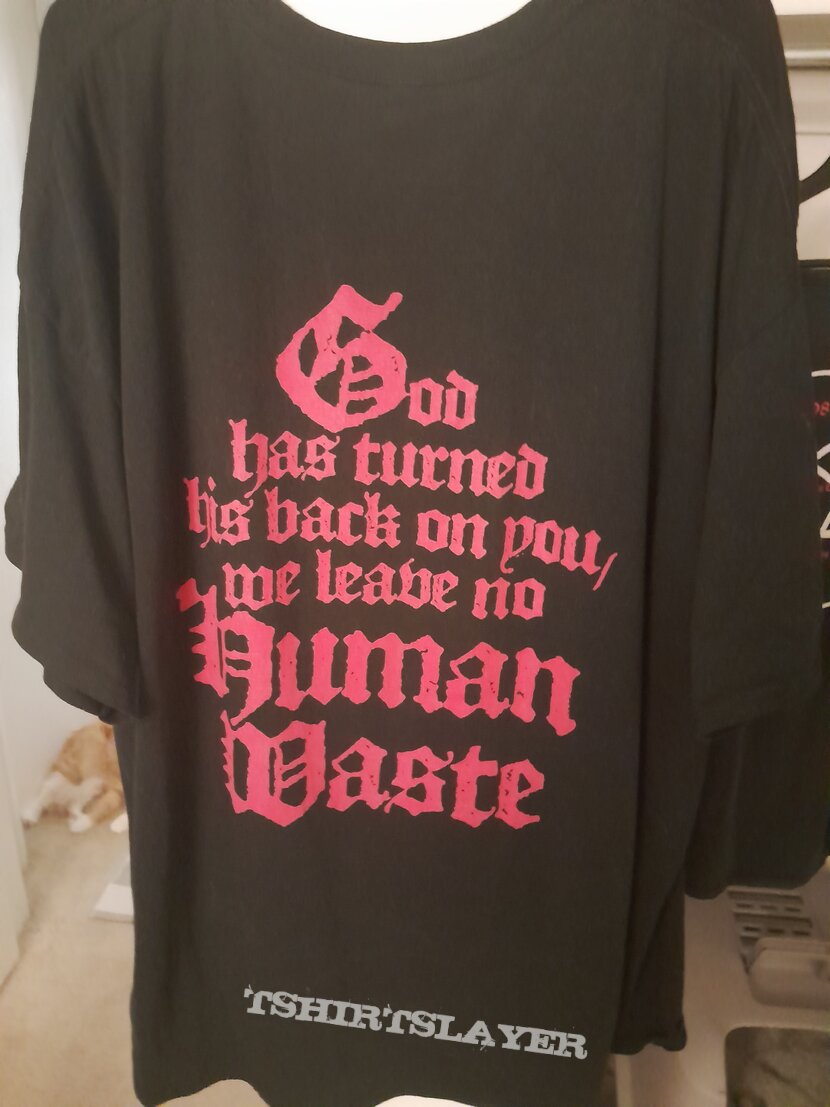 suffocation  human waste shirt