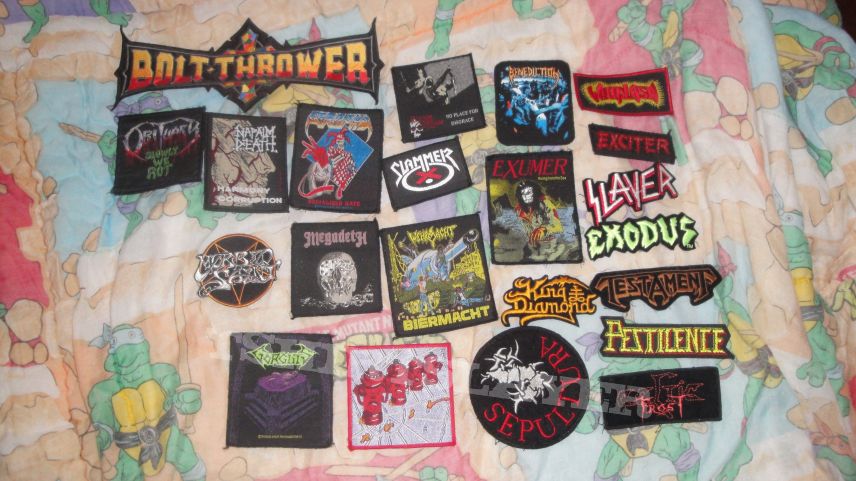 Slammer Patch collection pt 2