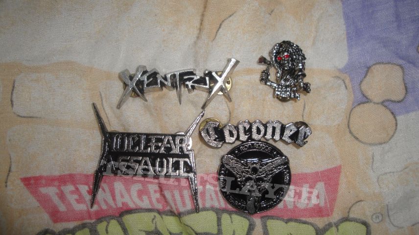 Iron Maiden Metal pins