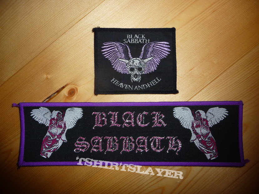 Black Sabbath &quot;Heaven and Hell&quot; patches