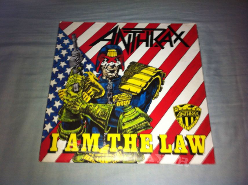 Anthrax I Am The Law - 12&#039;&#039; Maxi Single