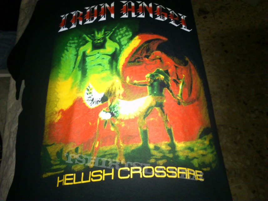 Iron Angel Hellish Crossfire T-shirt Iron Angel Hellish Crossfire T-shirt