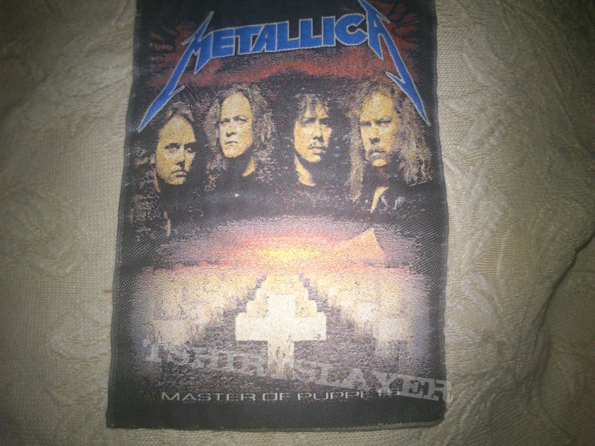Metallica Master Of Puppets Woven Patch