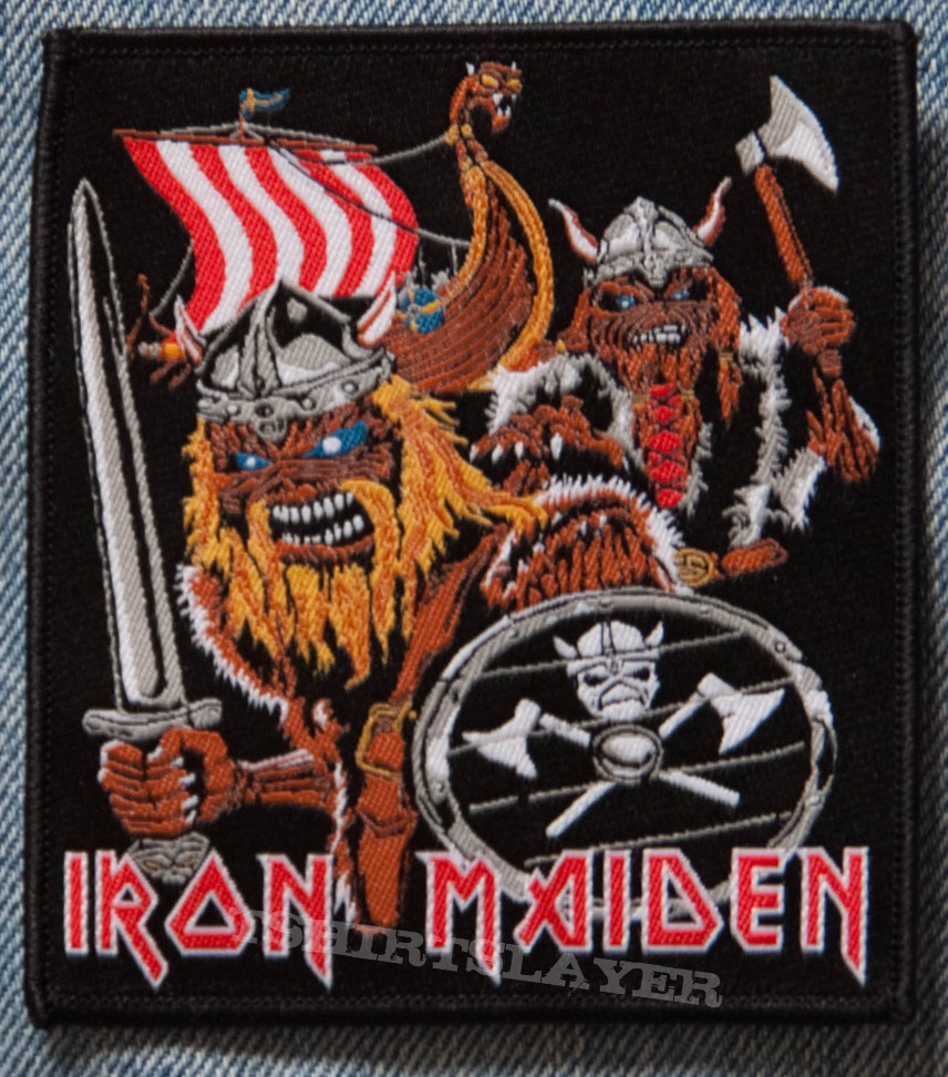 Iron Maiden Vikings patch