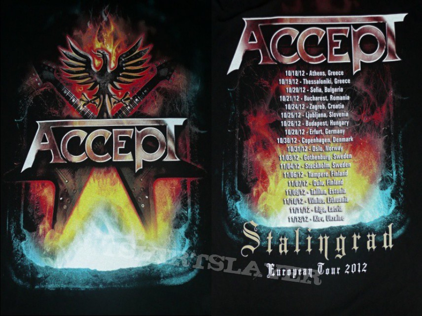 Группа accept 2012. Футболка accept stalingrad. Accept 2012 stalingrad обложка альбома. Accept надпись. Accept stalingrad обложка.