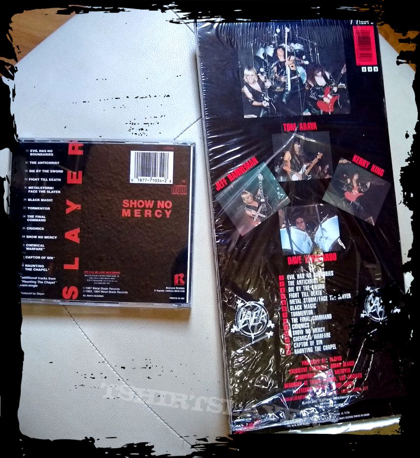 SLAYER show no mercy Longbox