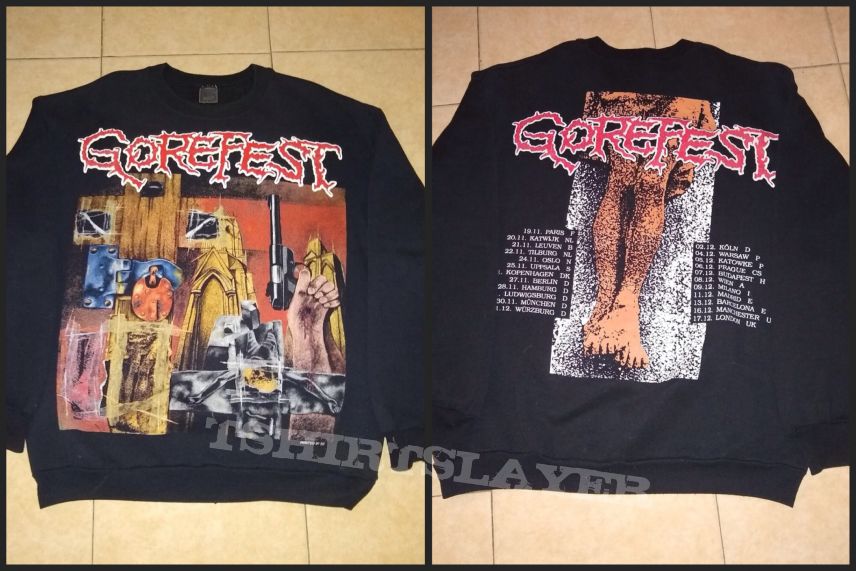 Gorefest sweater from false record