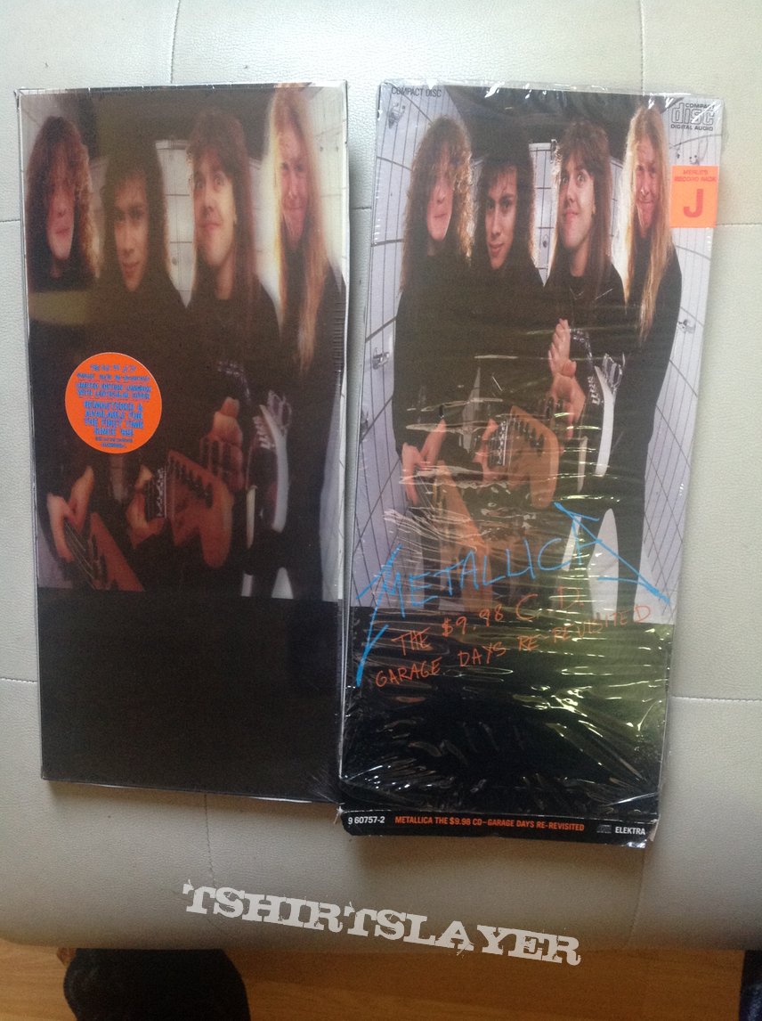 METALLICA 1987 the 9.98 EP garage days re-revisited Longbox 