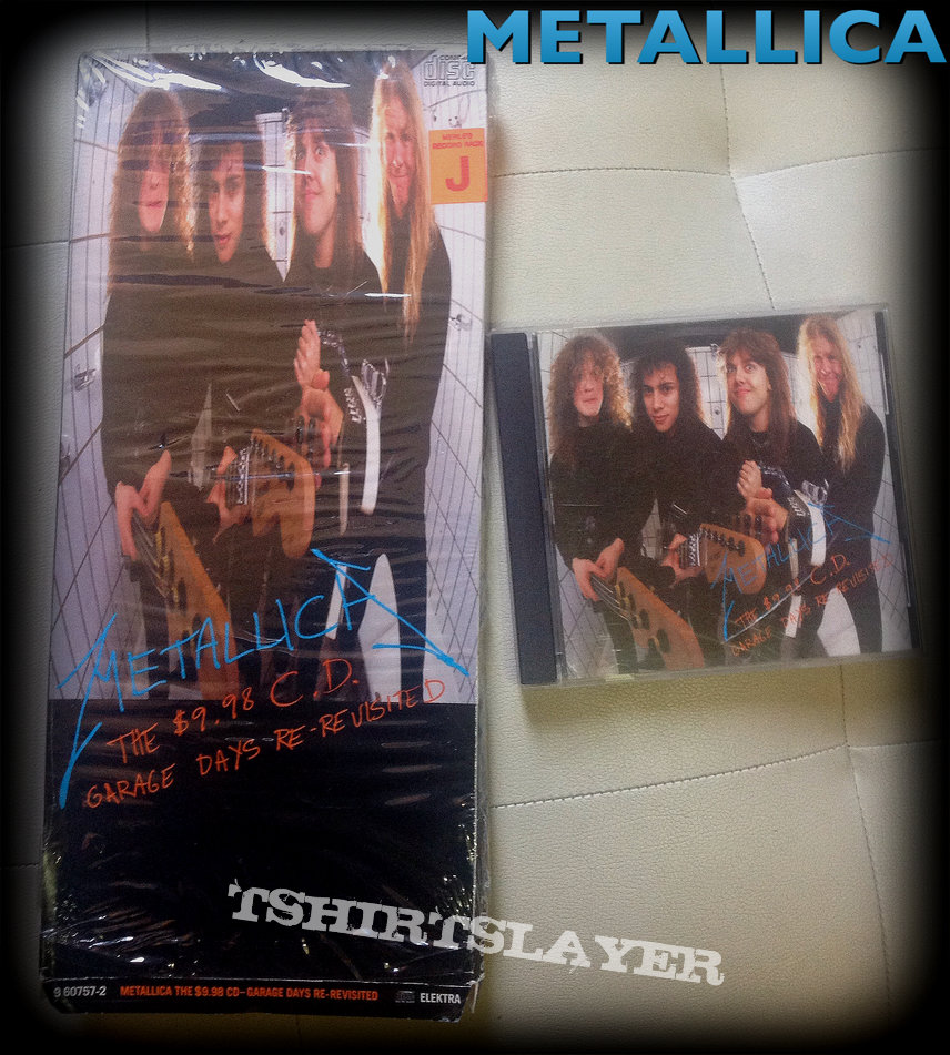 METALLICA 1987 the 9.98 EP garage days re-revisited Longbox 