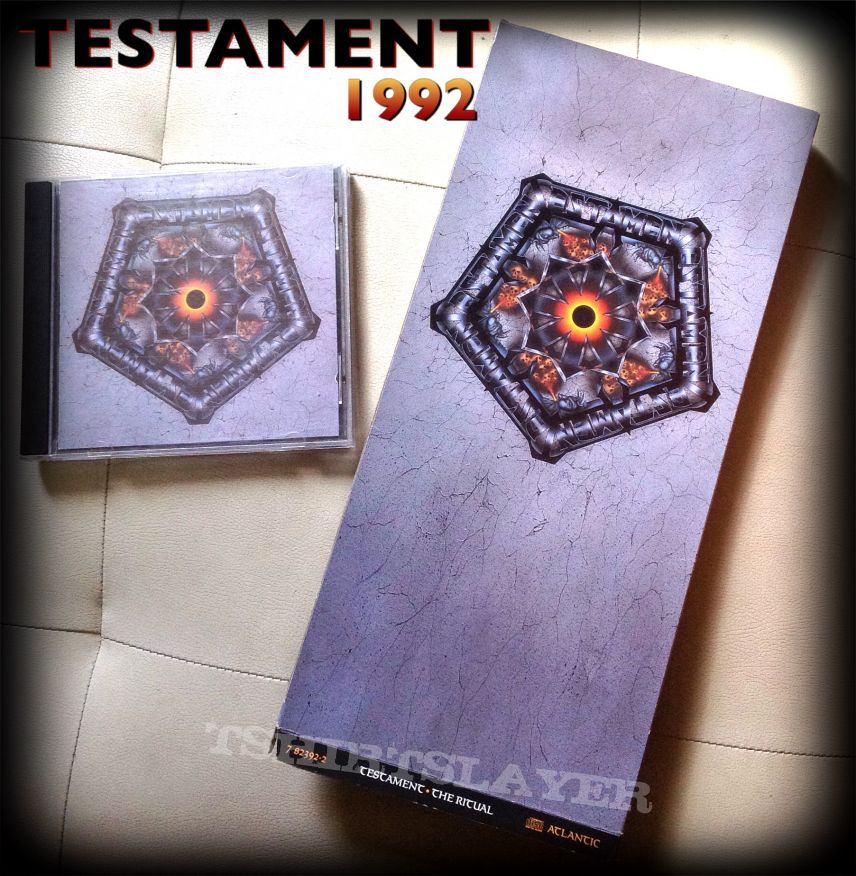 TESTAMENT the ritual Longbox 1992