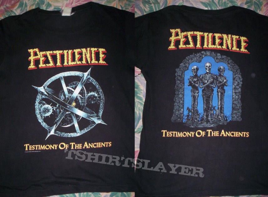 Classic pestilence testimony of ancients shirt og and vintage 