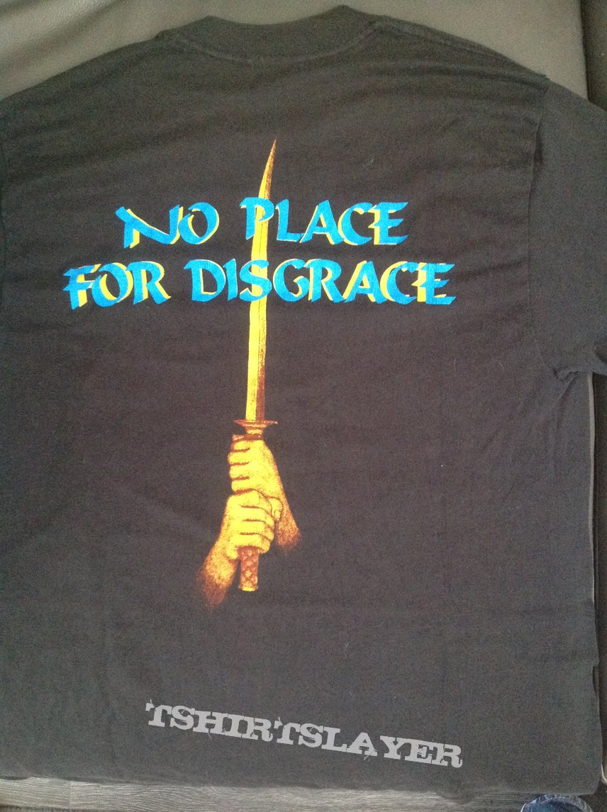 Flotsam And Jetsam Flotesam &amp; Jetsam no place  for disgrace shirt