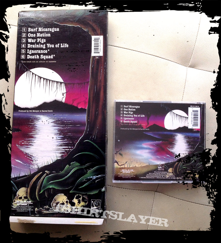 SACRED REICH surf nicaragua Longbox