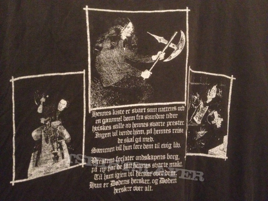Gorgoroth - ancient original Baphomet T-shirt (Norwegian)