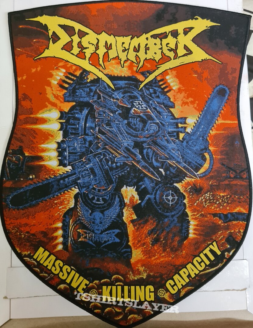 Dismember woven backpatch 