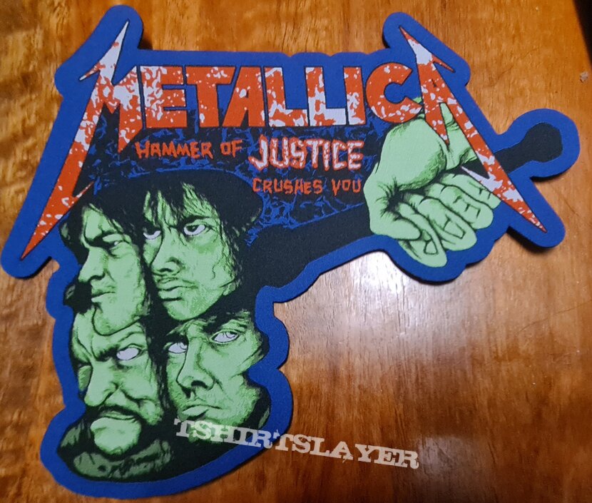 Metallica oversized patch woven