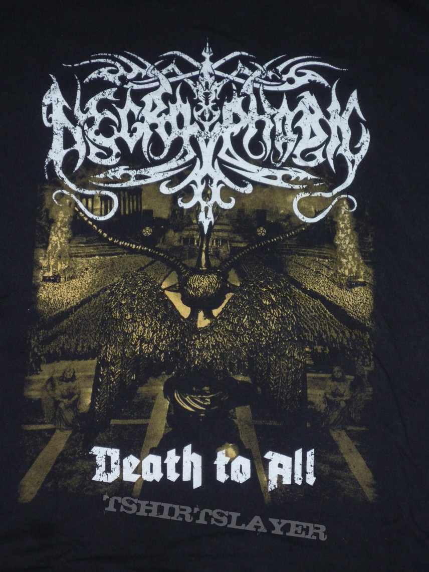 Necrophobic - Death to All shirt