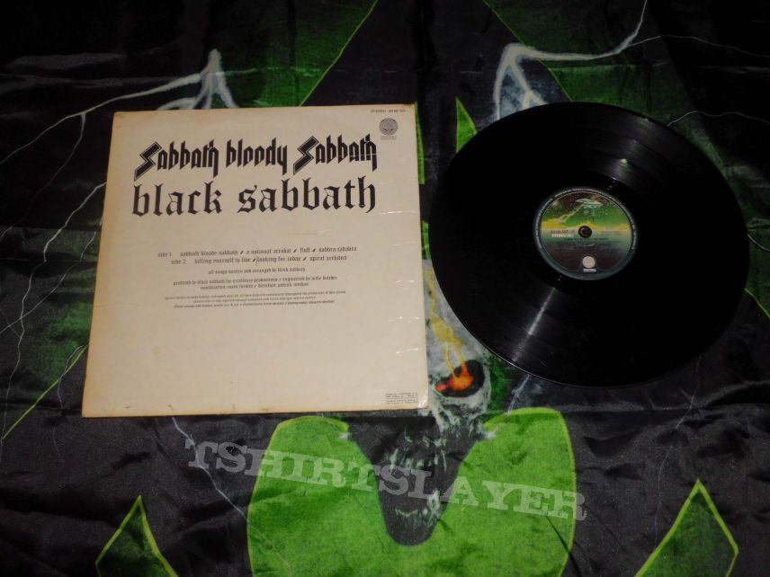 Lp Black Sabbath &quot;sabbath bloody sabbath&quot;. Censored edition.