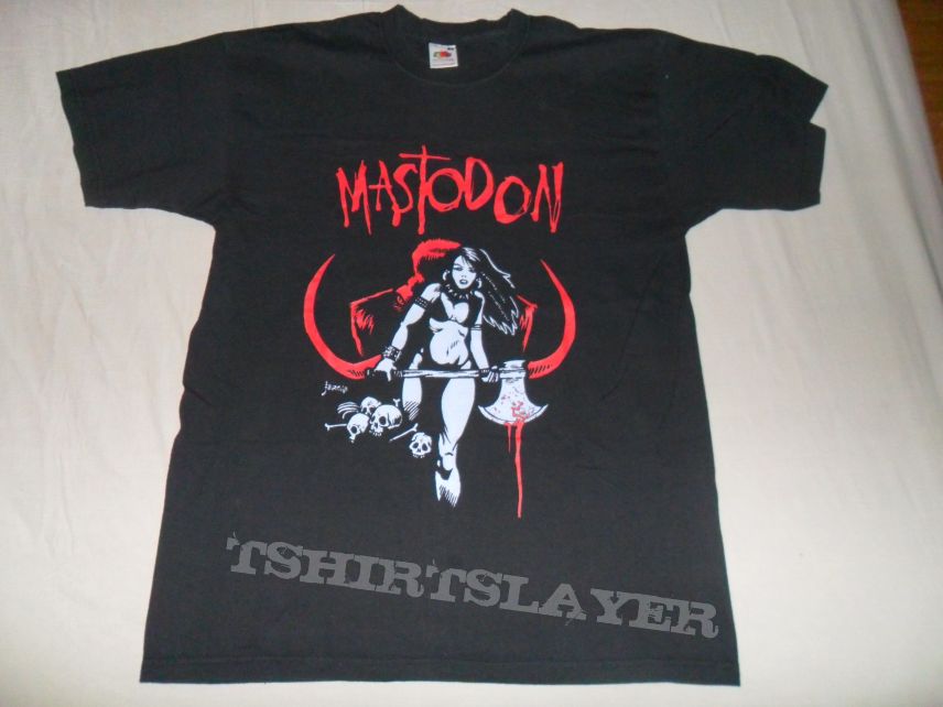 Mastodon t-shirt &quot;leviathan europe tour 2005&quot;