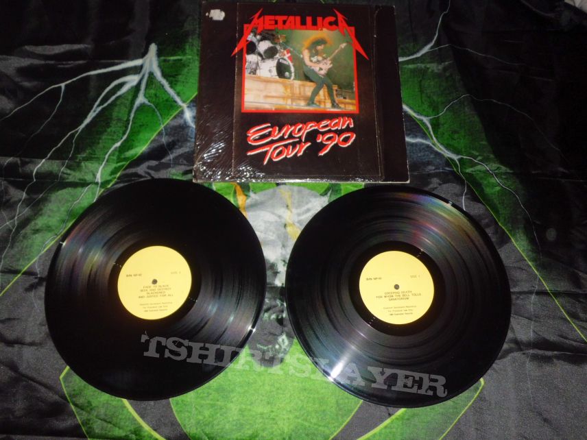 Doble lp Metallica &quot;european tour &#039;90&quot;