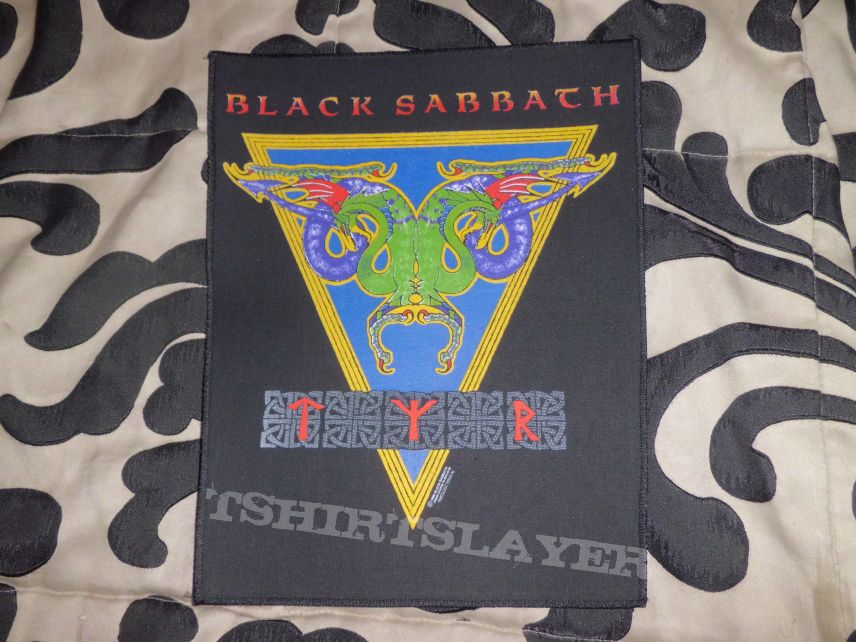 Black Sabbath &quot;tyr&quot; back patch
