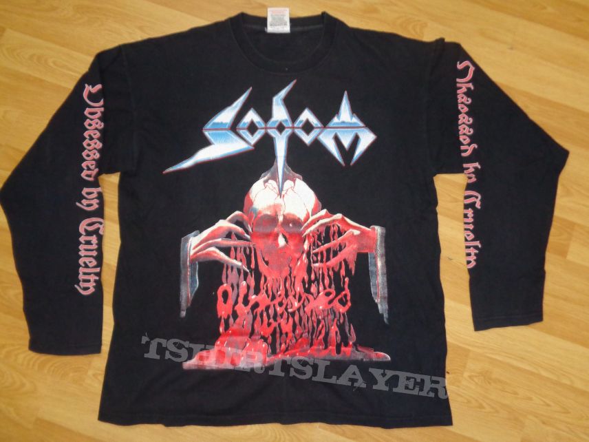 Sodom &quot;obsessed by cruelty&quot; Longsleeve
