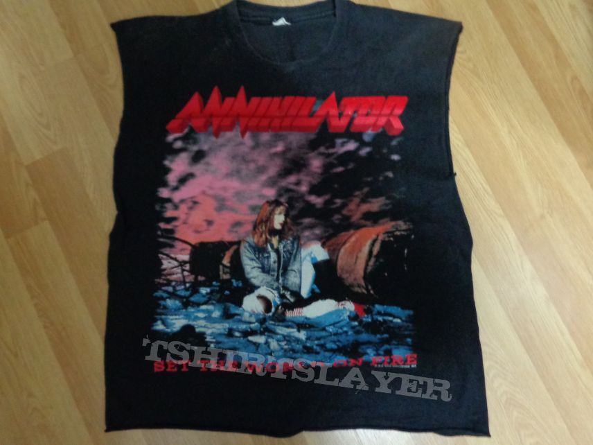 Annihilator &quot;world on fire tour &#039;93&quot;