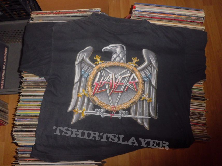 T-shirt Slayer &quot;european tour &#039;90&quot;