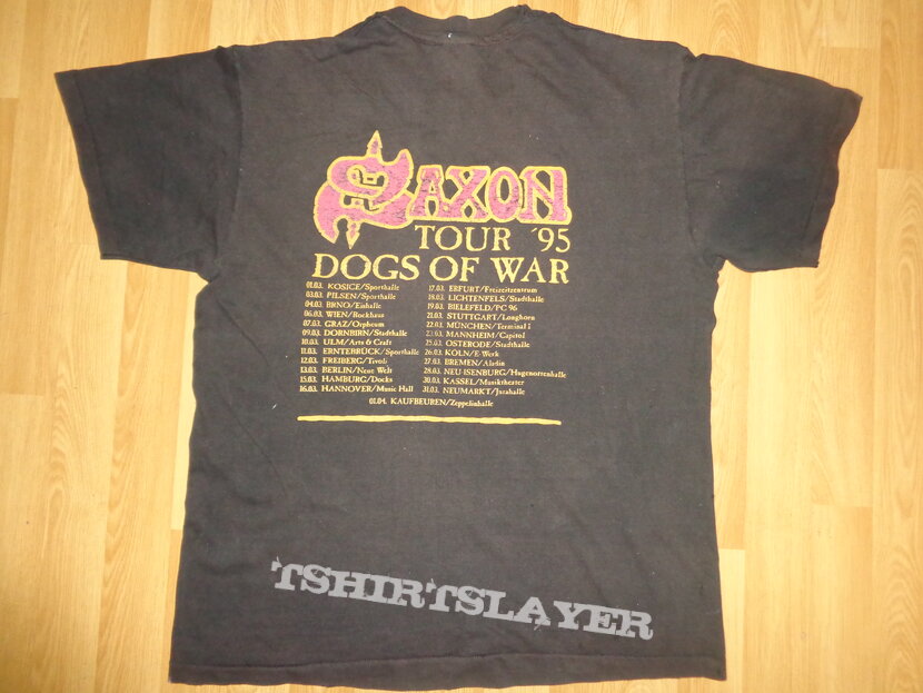 Saxon &quot;dogs of war tour &#039;95&quot;