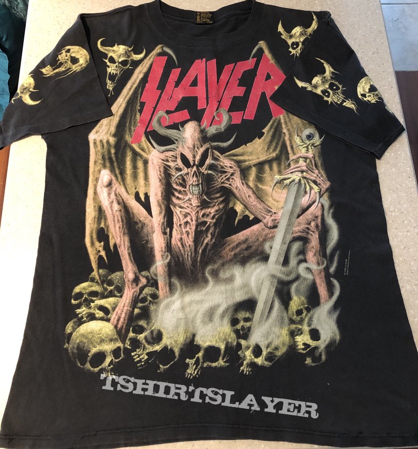 Slayer Skulls and demons all over print 