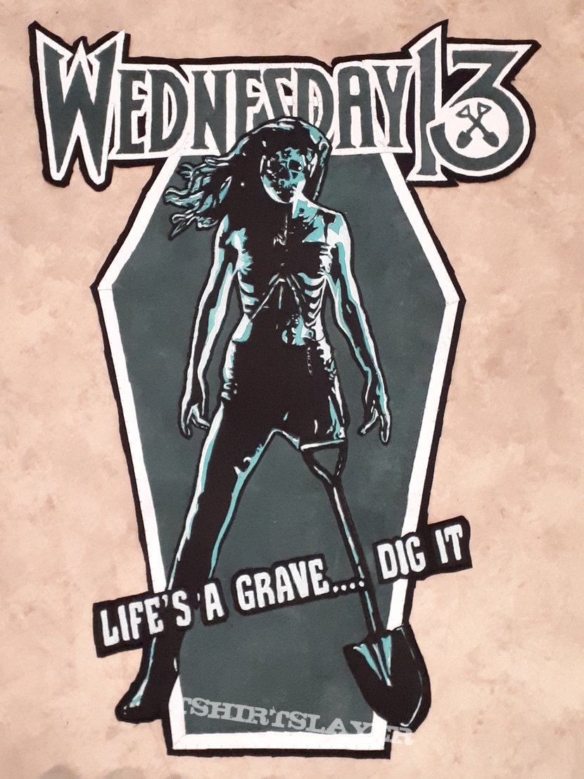 Wednesday 13 dIY back patch