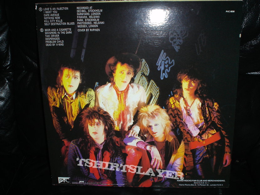 Hanoi Rocks - Self Destruction Blues LP