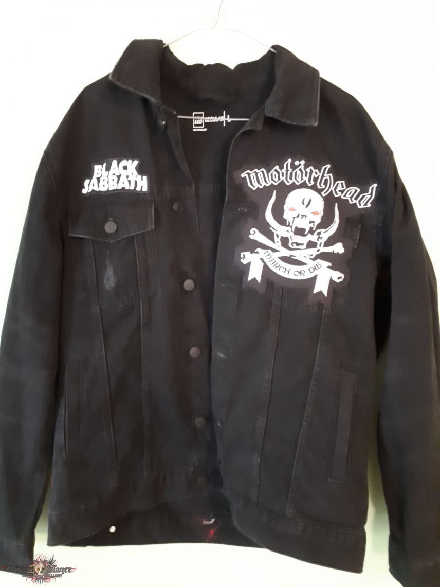 Manowar jacket DIY backpatch